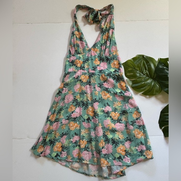 Wild Fable Floral Halter Top dress (Small) - Picture 4 of 9